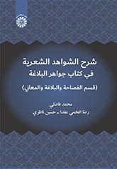 شرح الشواهد الشعریة فی کتاب جواهر البلاغة (قسم الفصاحة والبلاغة والمعانی)